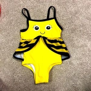 18 month bumble bee swim suit